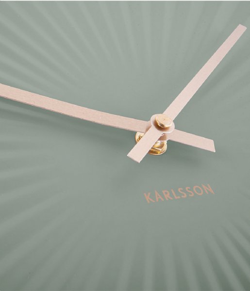 Karlsson Wall clock Wall Clock Sensu Steel Jungle Green (KA5657GR)