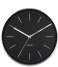 KarlssonWall clock Minimal Black (KA5732BK)