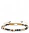 Karma Bracelet Spiral Gold and Night XXS Gold Colored