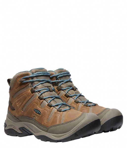 Keen Lace-up boot Circadia Mid Waterproof Toasted Coconut North