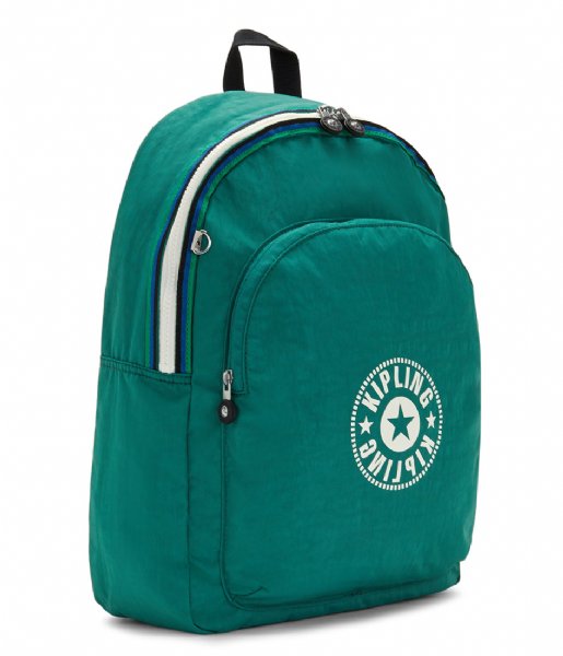 Kipling Everday backpack Curtis L Cool Green Combo