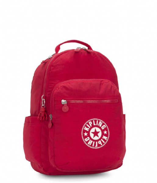 Kipling Everday backpack Clas Seoul lively red