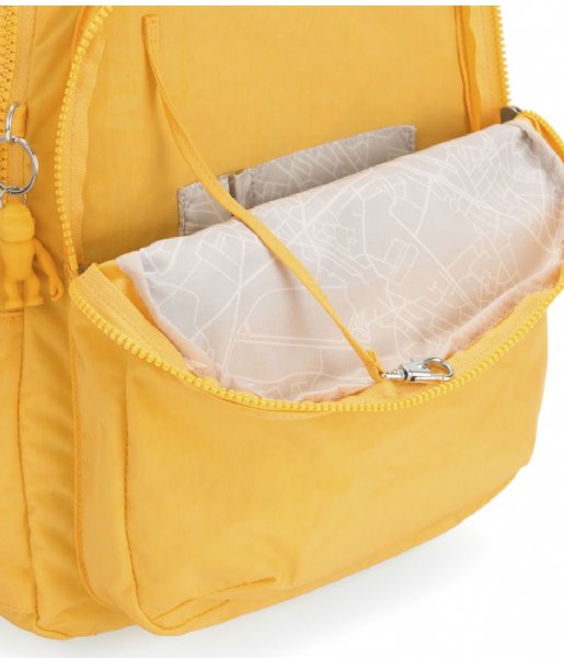 Kipling Everday backpack Clas Seoul vivid yellow