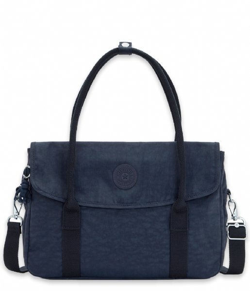 Kipling Laptop Shoulder Bag Superworker S Basic Blue Bleu 2