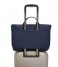 Kipling Laptop Shoulder Bag Miho M Basic Blue Bleu 2