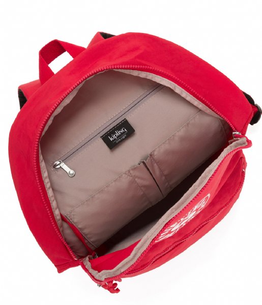 Kipling Everday backpack Kiryas Lively Red