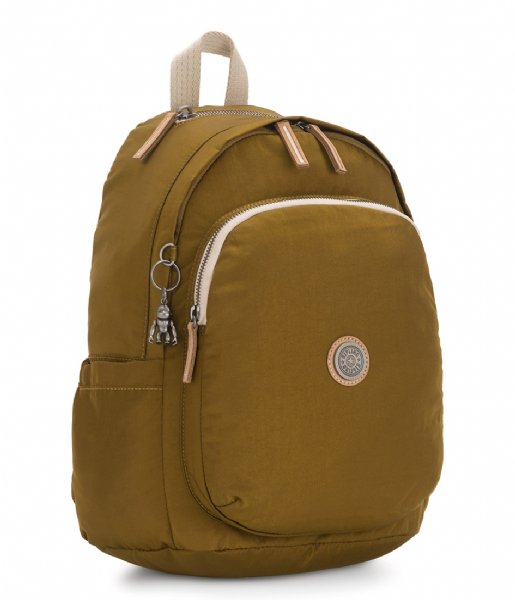 Kipling Everday backpack Delia Mustard Green