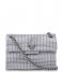 Kurt Geiger Crossbody bag Fabric Mini Kensington V Silver Fabric (63)