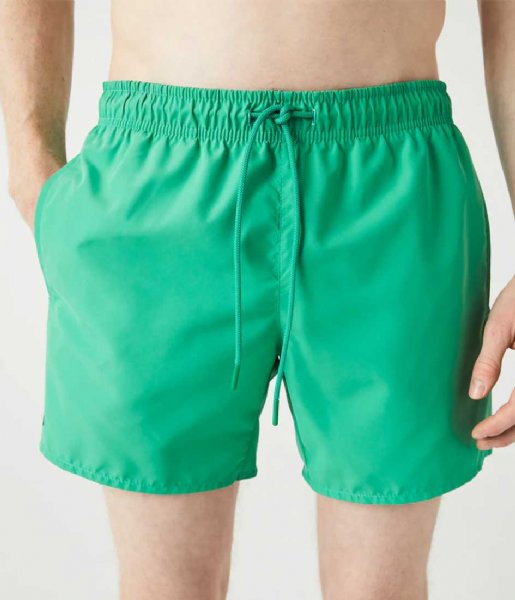 Lacoste  1HM1 Mens swimming trunks 1121 Clover Green Green (9SS)