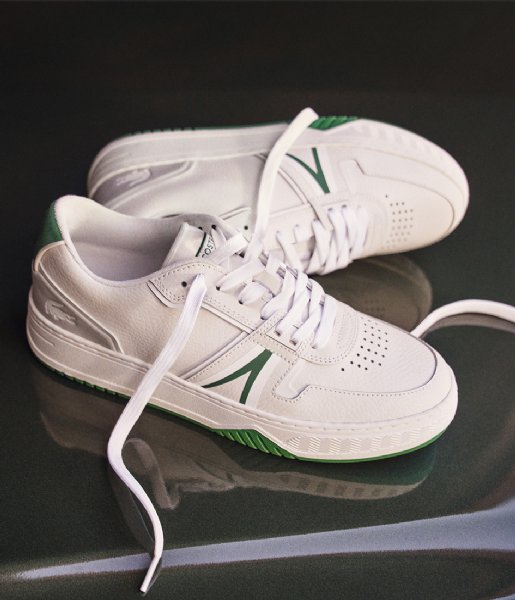 Lacoste Sneaker L001 0321 White Green (o82)