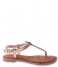 Lazamani Sandal Ladies Shiny Sandals Copper