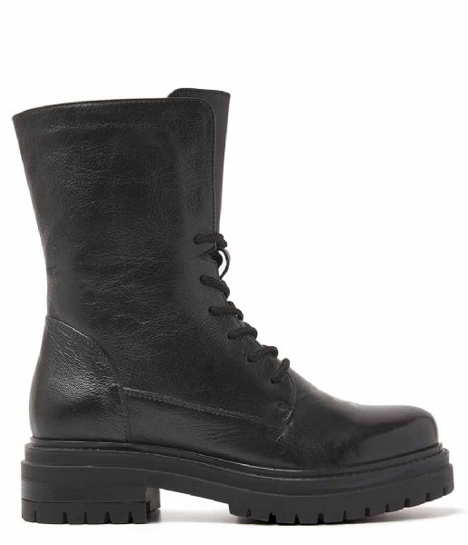 Lazamani Lace-up boot Veterboots Black