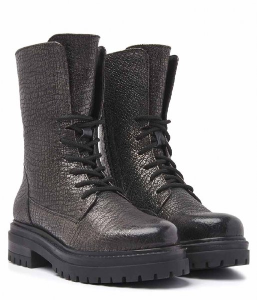 Lazamani Lace-up boot Veterboots Pewter
