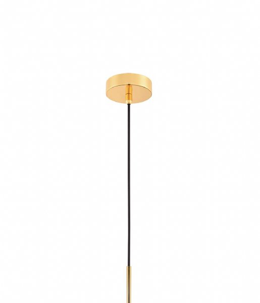 Leitmotiv Ceiling light Pendant lamp Blown glass medium brass (LM1530GD)