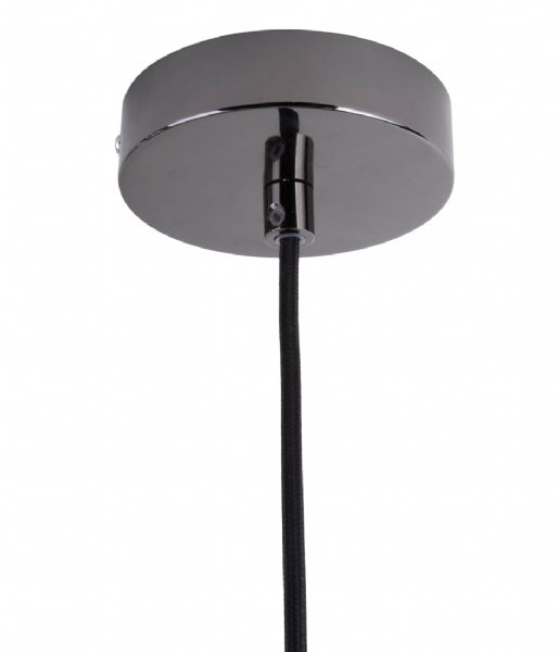 Leitmotiv Ceiling light Pendant lamp LAX mirror finish Gun metal (LM1960GM)