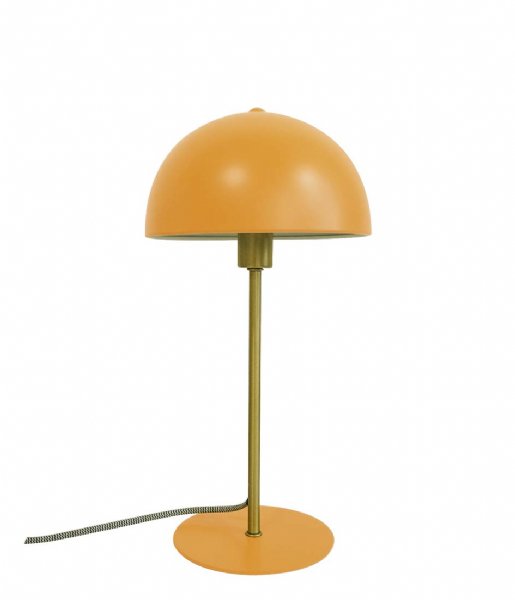 Leitmotiv Table lamp Table lamp Bonnet metal curry yellow (LM1766)