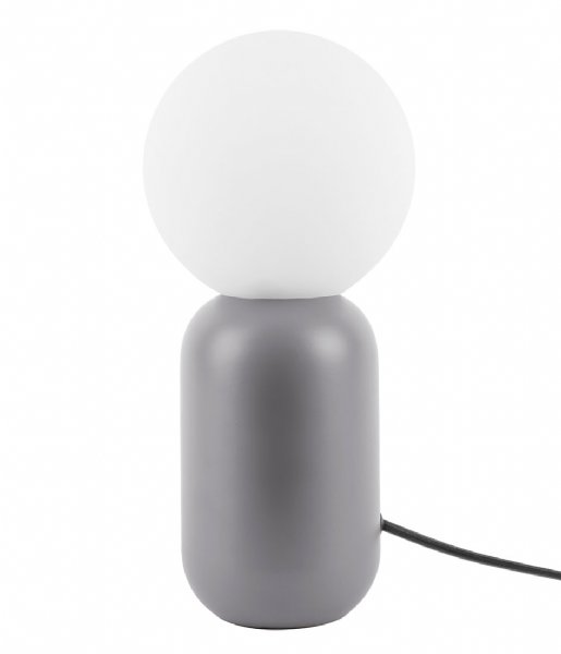 Leitmotiv Table lamp Table Lamp Gala W. Glass Ball Grey (LM1892GY)