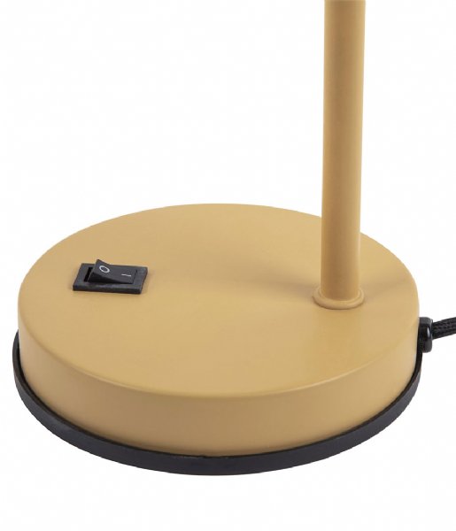 Leitmotiv Table lamp Table lamp Husk iron Mustard yellow (LM1966YE)