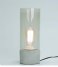 Leitmotiv Table lamp Table lamp Lax cement base grey glass (LM1314)
