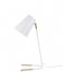 Leitmotiv Table lamp Table lamp Noble metal white with gold colored accents (LM1753)