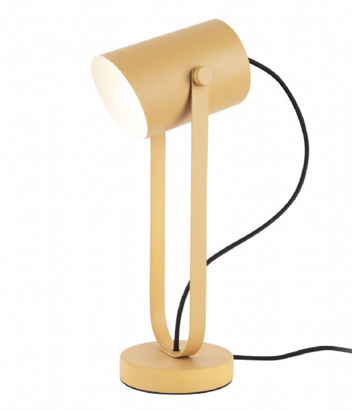 Leitmotiv Table lamp Table Lamp Snazzy Metal Matt Mustard Yellow (LM1940YE)