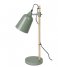 Leitmotiv Table lamp Table lamp Wood-like metal Jungle green (LM1233)