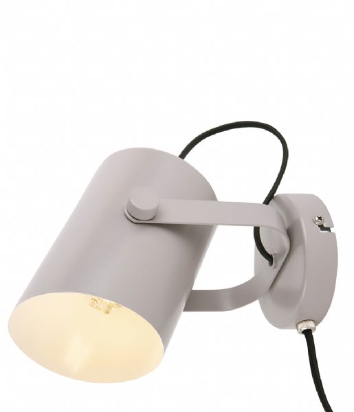 Leitmotiv Wall lamp Wall Lamp Snazzy Metal Matt Warm Grey (LM1941GY)
