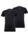 Levi's T shirt V-Neck 2P Jet Black (884)