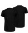 Levi's T shirt V-Neck 2P Jet Black (884)