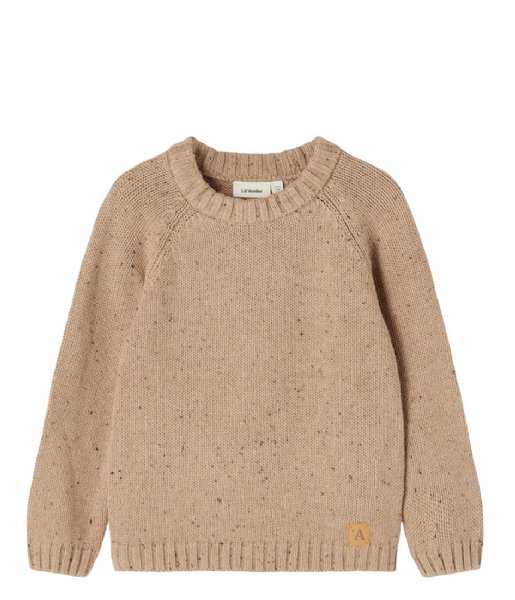 Lil Atelier  Nmmegalto Long Sleeve Knit Lil Tobacco Brown