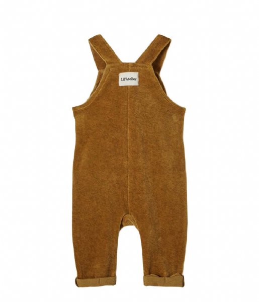 Lil Atelier Baby clothes Rebel Sweat Overall Lil Golden Brown (3739927)