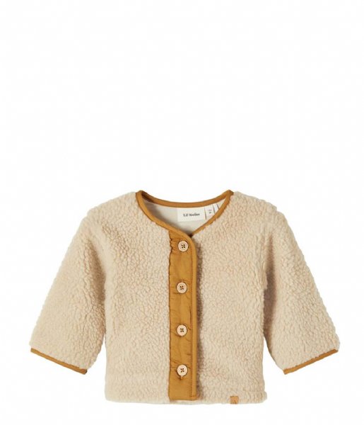 Lil Atelier Baby clothes Raven Long Sleeve Sherpa Card Lil Peyote (3742768)