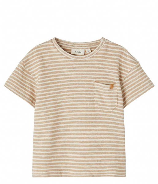 Lil Atelier T shirt Dellon Short Sleeve Loose Top Lil Turtledove (3827736)