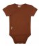 Little Indians Baby clothes Onesie Shortsleeve Amber Brown (ONSH15-AB)