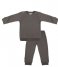 Little Indians Baby clothes Pyjamas Waffle Dusty Olive (PJ04-DO)