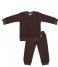 Little Indians Baby clothes Pyjamas Waffle Leopard (PJ08-LEO)
