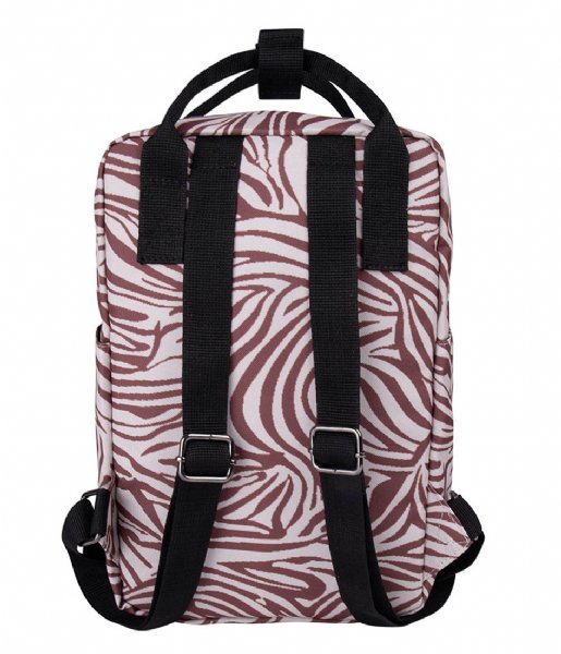 Little Indians School Backpack Backpack Zebra Brown