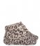 Little Indians Sneaker Bootie High Top Small Leopard Taupe