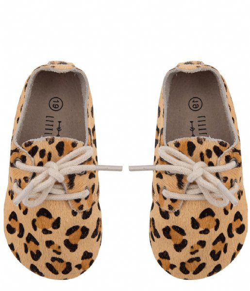 Little Indians Sneaker Bootie Oxford Leopard