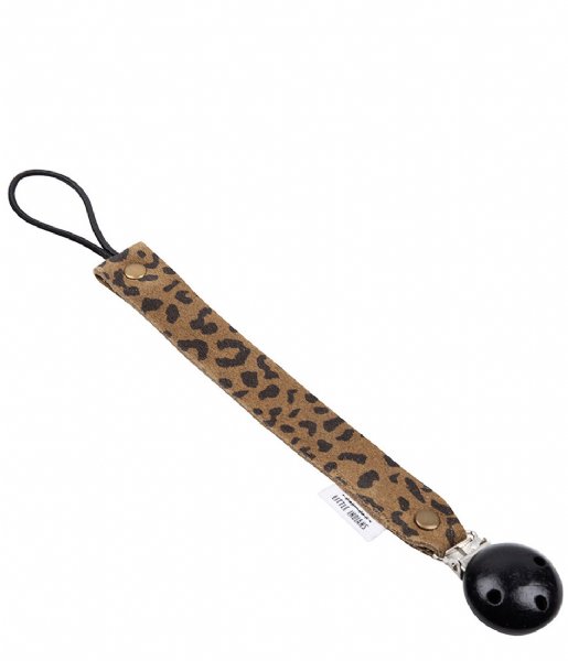Little Indians Baby accessories Pacifier Clip Leopard Small Green
