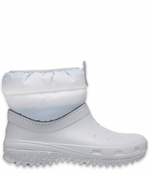 Crocs Snowboot Classic Neo Puff Shorty Boot Women Light grey/white (00J)