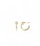 LOTT Gioielli Earring Earring Creole Knot Small Gold
