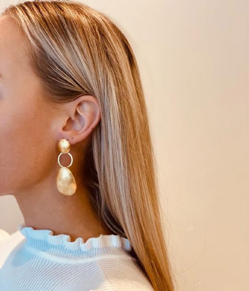 LOTT Gioielli Earring CL Earring Asymmetric S Gold