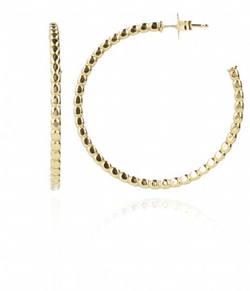 LOTT Gioielli Earring Classic New diamond M Gold plated