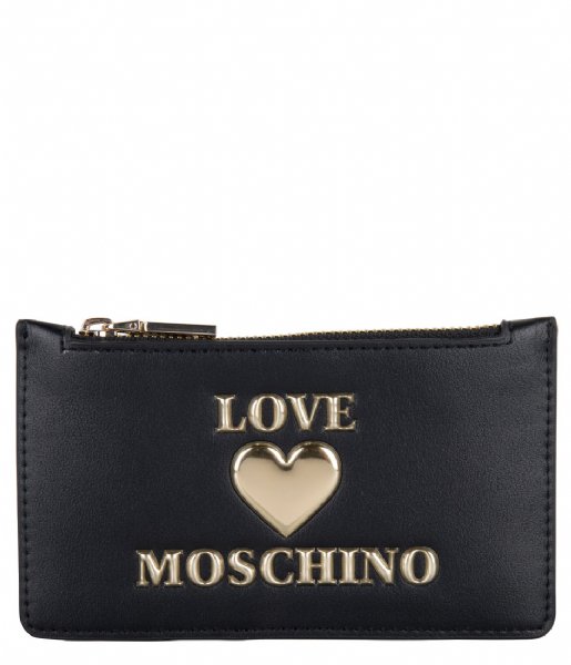 LOVE MOSCHINO Coin purse Portafogli nero LE0000Q3-20