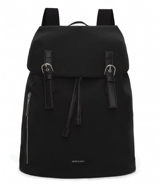 Matt & Nat Everday backpack Theo Canvas Backpack Black