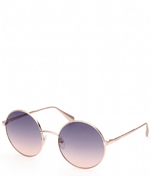Max and Co  MO0008 shiny rose gold / gradient blue