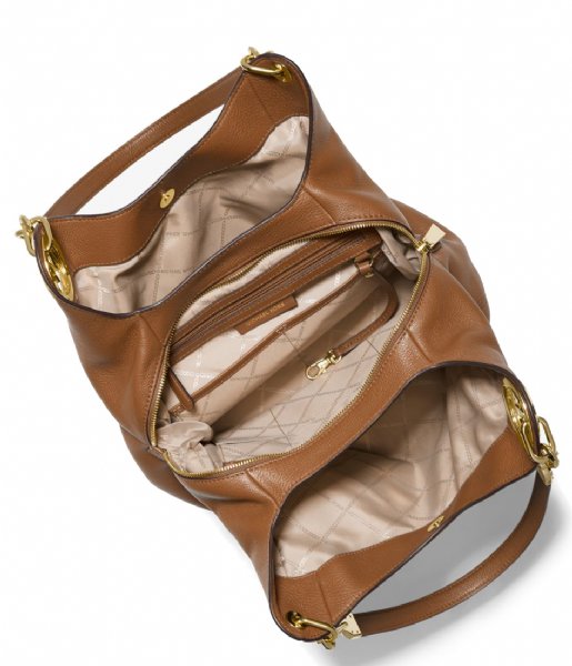 Michael Kors Shoulder bag Lillie Large Chain Shoulder Tote luggage & gold colored hardware