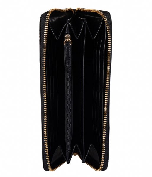 Michael Kors Zip wallet Jet Set Charm Pocket Zip Around Black (001)