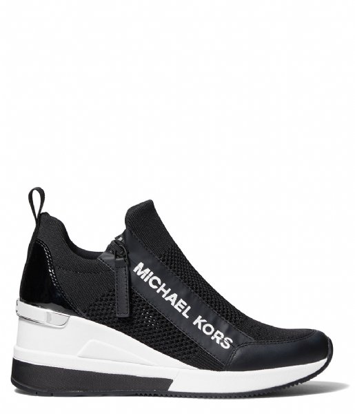 Michael Kors Sneaker Willis Wedge Trainer Black (001)
